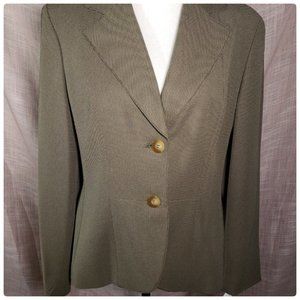 JONES OF NEW YORK - Green Blazer Size 6 Nwt